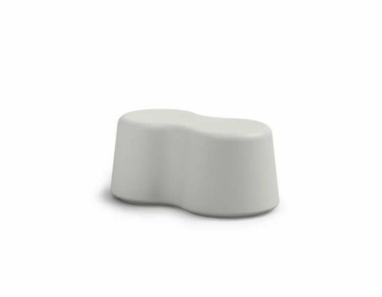 Ławka Peanuts Lyxo Design, ławka na dwór, ławka plastikowa, ławka z tworzywa sztucznego, ławka designerska, ławka na taras, ławka do ogrodu, ławka kolorowa