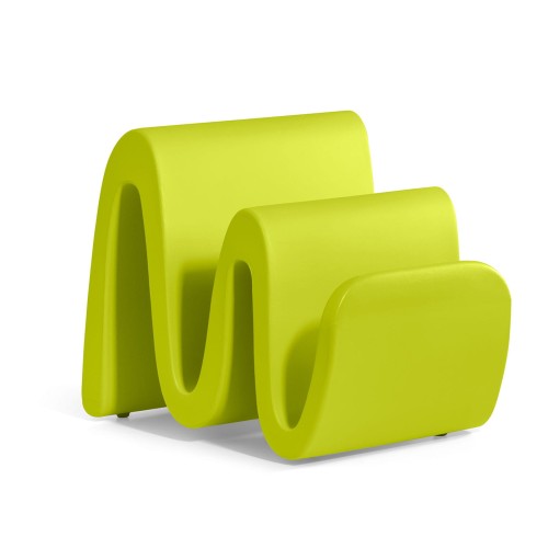 Stojak na gazety Wave Lyxo Design, stojak na gazety designerski, stojak na gazety z tworzywa sztucznego, stojak na gazety outdoorowy, stojak na gazety na dwór