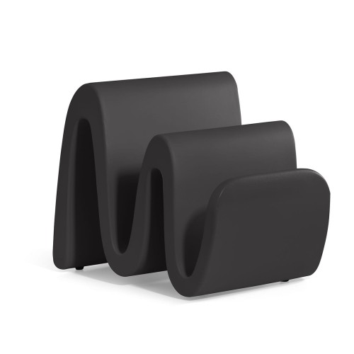 Stojak na gazety Wave Lyxo Design, stojak na gazety designerski, stojak na gazety z tworzywa sztucznego, stojak na gazety outdoorowy, stojak na gazety na dwór