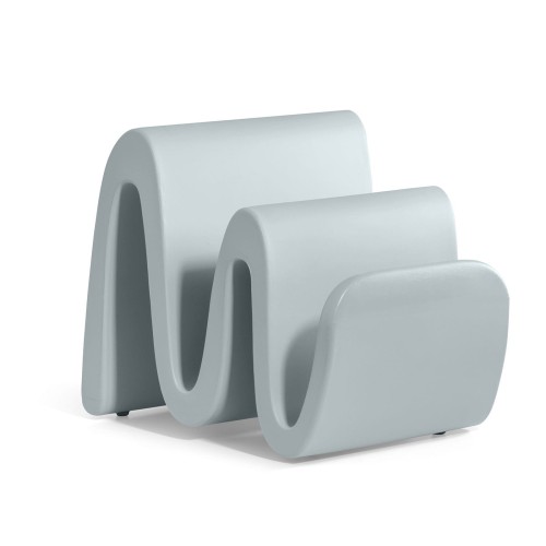 Stojak na gazety Wave Lyxo Design, stojak na gazety designerski, stojak na gazety z tworzywa sztucznego, stojak na gazety outdoorowy, stojak na gazety na dwór