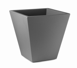 Donica Cosmos Square Pot szary FER - Lyxo Design   