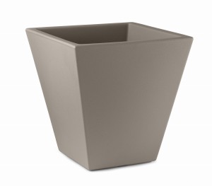 Donica Cosmos Square Pot beżowy AMB - Lyxo Design   