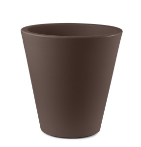 Donica Cosmos Round Pot ciemnobrązowy CRT - Lyxo Design