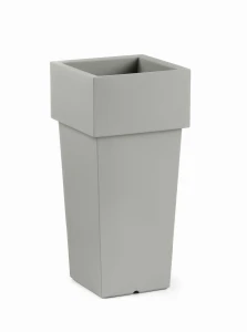 Donica Gemini Square Cache-Pot jasnoszary ARG - Lyxo Design