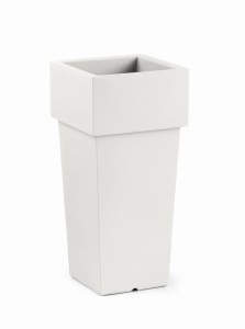 Donica Gemini Square Cache-Pot biały PRL - Lyxo Design 