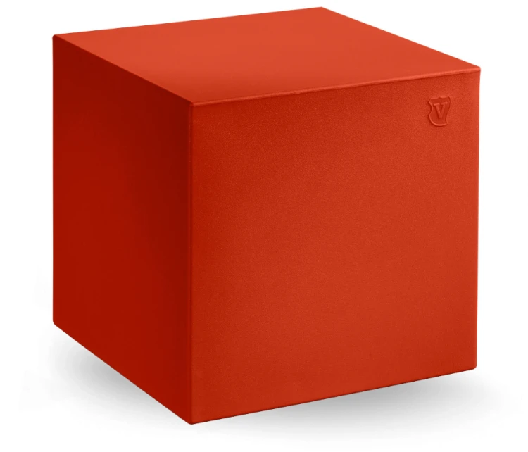 Pufa Cube Lyxo Design, pufa na dwór, pufa outdoorowa, pufa do ogrodu, pufa z plastiku, pufa z tworzywa sztucznego