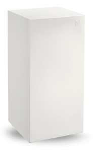 Stołek barowy Cube biały PRL - Lyxo Design  