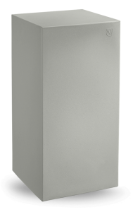 Stołek barowy Cube jasnoszary ARG - Lyxo Design