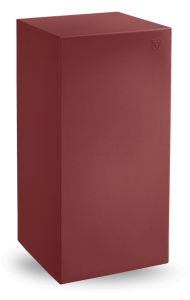 Stołek barowy Cube czerwony GNT - Lyxo Design