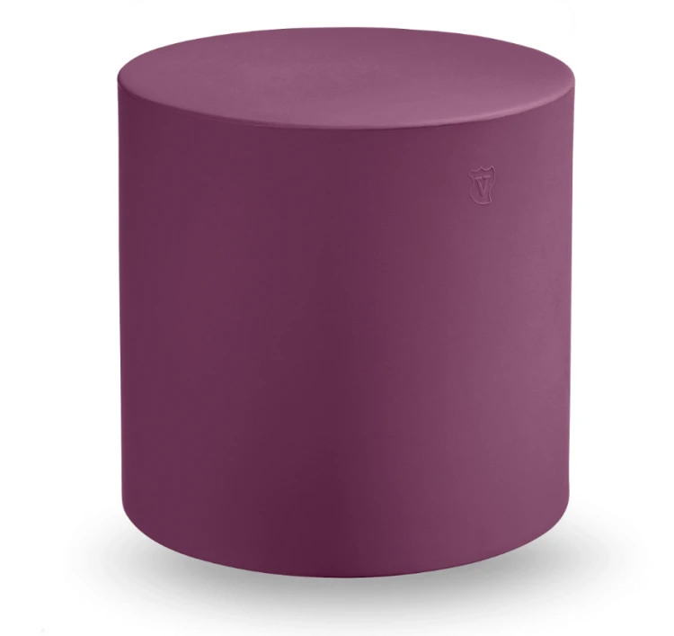 Pufa Cylinder Lyxo Design, pufa na dwór, pufa outdoorowa, pufa do ogrodu, pufa z plastiku, pufa z tworzywa sztucznego