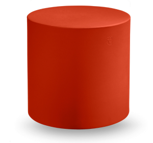 Pufa Cylinder koralowa CRL - Lyxo Design