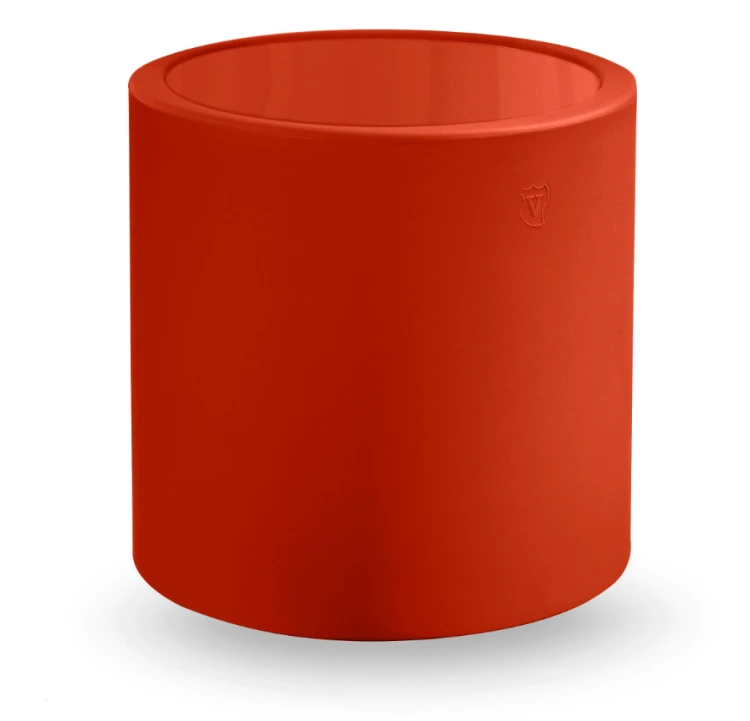 Stolik kawowy Cylinder Lyxo Design, stolik kawowy z tworzywa sztucznego, stolik kawowy outdoorowy, stolik kawowy na zewnątrz, stolik kawowy eventowy, ława na dwór, stolik do ogrodu