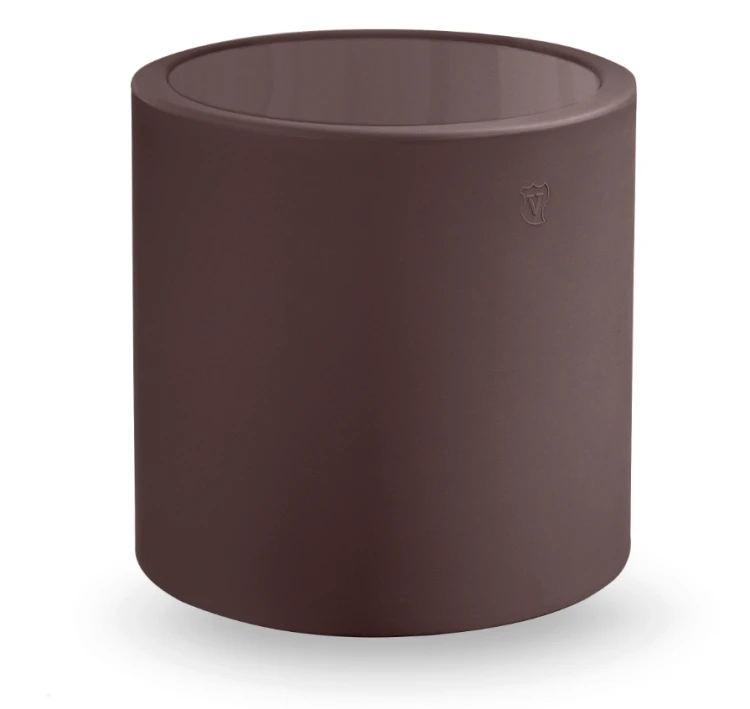 Stolik kawowy Cylinder Lyxo Design, stolik kawowy z tworzywa sztucznego, stolik kawowy outdoorowy, stolik kawowy na zewnątrz, stolik kawowy eventowy, ława na dwór, stolik do ogrodu