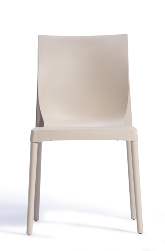 krzesło Iris, krzesło ogrodowe, nowoczesne krzesło, krzesło do kawiarni, odporność UV, tworzywo sztuczne, krzesło sztaplowane, ergonomiczne, krzesło do restauracji, krzesło na taras, wersja z podłokietnikami
