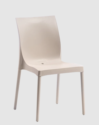 krzesło Iris, krzesło ogrodowe, nowoczesne krzesło, krzesło do kawiarni, odporność UV, tworzywo sztuczne, krzesło sztaplowane, ergonomiczne, krzesło do restauracji, krzesło na taras, wersja z podłokietnikami