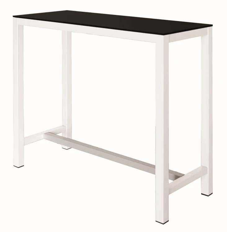 stolik barowy Banket, stolik Gaber, stolik do kuchni, stolik barowy do restauracji, wysoki stolik, stolik 110 cm, stolik do kawiarni, stolik na eventy, stolik prostokątny, stolik z metalową podstawą