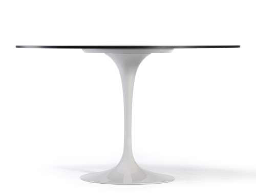 stół okrągły, stół jadalniany, stół restauracyjny, stół konferencyjny, Saturno, biały stół, nowoczesny stół, minimalistyczny design, stół z jedną nogą, duży stół