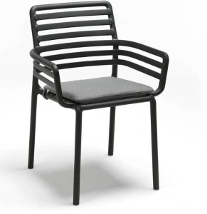 Poducha do krzesła Doga Arm - fumo Sunbrella 