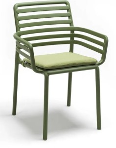 Poducha do krzesła Doga Arm - avocado Sunbrella