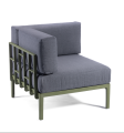 sofa Engels, moduł do sofy Engels, sofa Gaber, sofa na taras, sofa outdoorowa, sofa do ogrodu, sofa do ogródka restauracyjnego