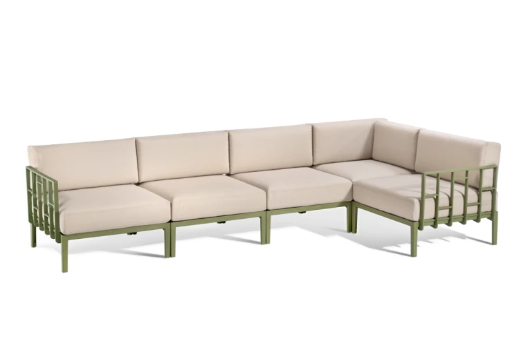 sofa Engels, sofa pięcioosobowa, sofa na taras, sofa do ogrodu, sofa outdoorowa, sofa odporna na warunki atmosferyczne, sofa Gaber
