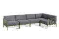 sofa Engels, sofa pięcioosobowa, sofa na taras, sofa do ogrodu, sofa outdoorowa, sofa odporna na warunki atmosferyczne, sofa Gaber