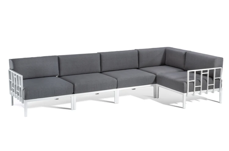 sofa Engels, sofa pięcioosobowa, sofa na taras, sofa do ogrodu, sofa outdoorowa, sofa odporna na warunki atmosferyczne, sofa Gaber