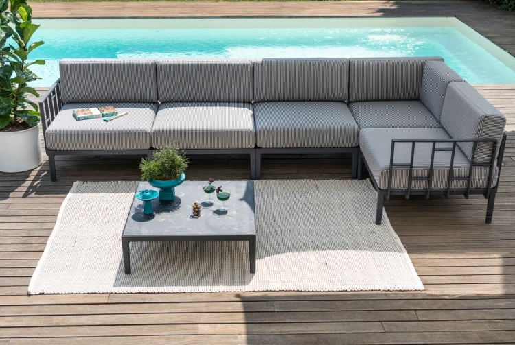 sofa Engels, sofa pięcioosobowa, sofa na taras, sofa do ogrodu, sofa outdoorowa, sofa odporna na warunki atmosferyczne, sofa Gaber