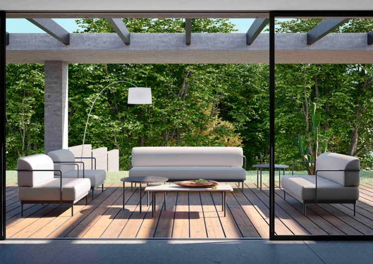 fotel Etesian, fotel Gaber, meble modułowe, seria Etesian, meble outdoorowe, meble ogrodowe, meble do przestrzeni komercyjnych, meble do salonu, nowoczesny design