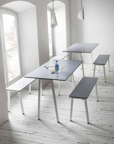 ławka Format, ławka Gaber, ławka outdoorowa, ławka do restauracji, ławka do kawiarni, ławka do ogródków restauracyjnych, nowoczesny design, włoski design