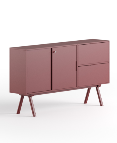 szafka Low Cabinet, szafka Gaber, szafka do biura, szafka do przechowywania dokumentów, przechowywanie segregatorów, nowoczesny design