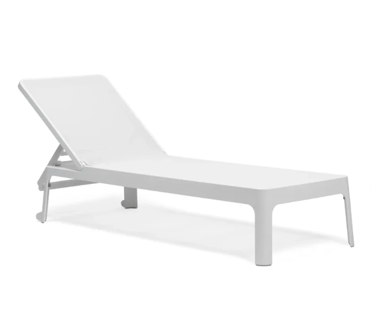 leżak Plano, Nardi, włoski design, leżak basenowy, leżak hotelowy, leżak do aquaparku, leżak komercyjny, regulowane oparcie, odporny na warunki atmosferyczne, odporny na wilgoć, odporny na pleśń, sztaplowany leżak