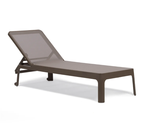 leżak Plano, Nardi, włoski design, leżak basenowy, leżak hotelowy, leżak do aquaparku, leżak komercyjny, regulowane oparcie, odporny na warunki atmosferyczne, odporny na wilgoć, odporny na pleśń, sztaplowany leżak