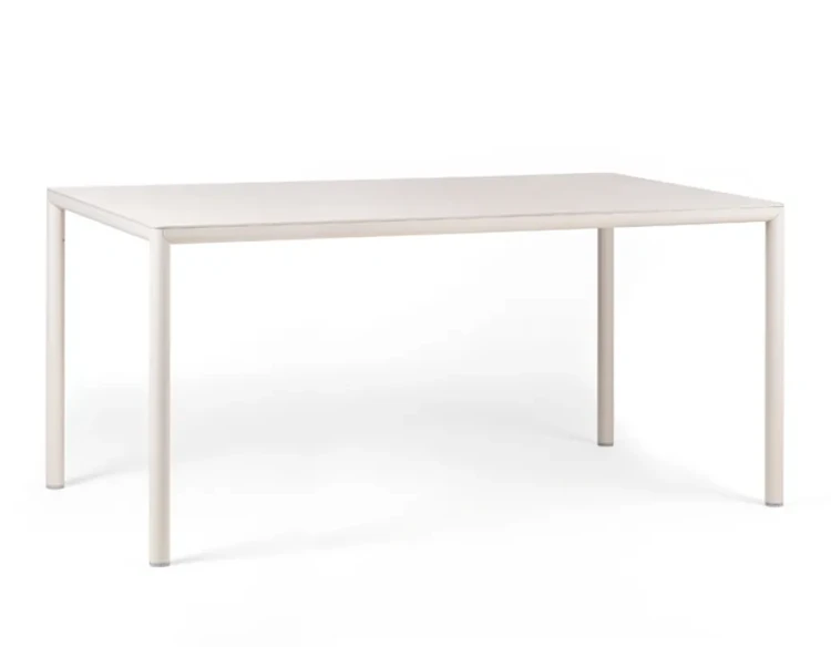 stół Piave, Nardi, stół ogrodowy, stół na taras, stół z laminatu, stół aluminiowy, stół odporny na warunki atmosferyczne, odporny na deszcz, odporny na pleśń, odporny na UV, nowoczesny stół, włoski design