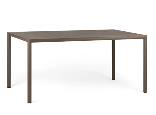 stół Piave, Nardi, stół ogrodowy, stół na taras, stół z laminatu, stół aluminiowy, stół odporny na warunki atmosferyczne, odporny na deszcz, odporny na pleśń, odporny na UV, nowoczesny stół, włoski design
