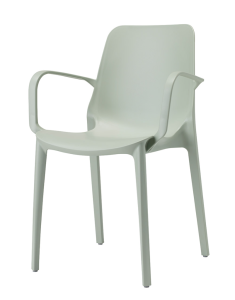 Krzesło Ginevra z podłokietnikami Scab Design - szałwiowe