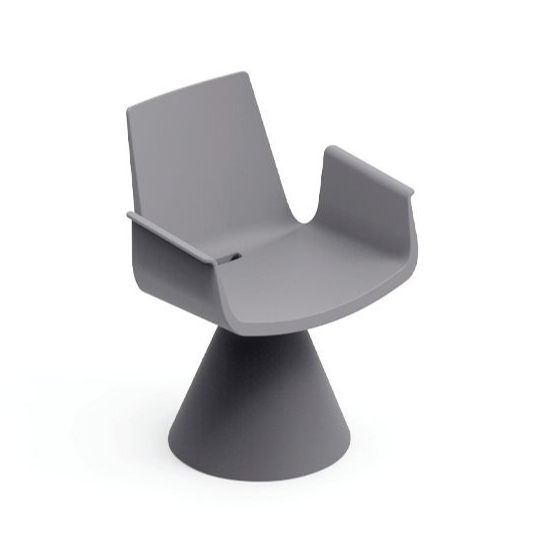 fotel Lira, fotel Lyxo Design, fotel z tworzywa, nowoczesny fotel, fotel tarasowy, fotel outdoorowy, fotel do ogródka restauracyjnego