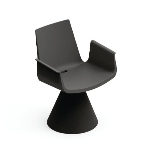 fotel Lira, fotel Lyxo Design, fotel z tworzywa, nowoczesny fotel, fotel tarasowy, fotel outdoorowy, fotel do ogródka restauracyjnego