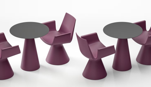 fotel Lira, fotel Lyxo Design, fotel z tworzywa, nowoczesny fotel, fotel tarasowy, fotel outdoorowy, fotel do ogródka restauracyjnego