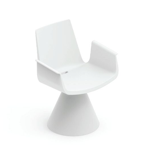 fotel Lira, fotel Lyxo Design, fotel z tworzywa, nowoczesny fotel, fotel tarasowy, fotel outdoorowy, fotel do ogródka restauracyjnego