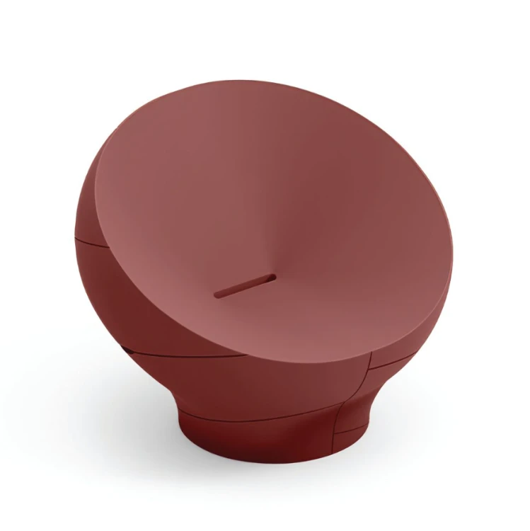 fotel Vera, fotel Lyxo Design, fotel z tworzywa, nowoczesny fotel, fotel tarasowy, fotel outdoorowy, fotel do ogródka restauracyjnego
