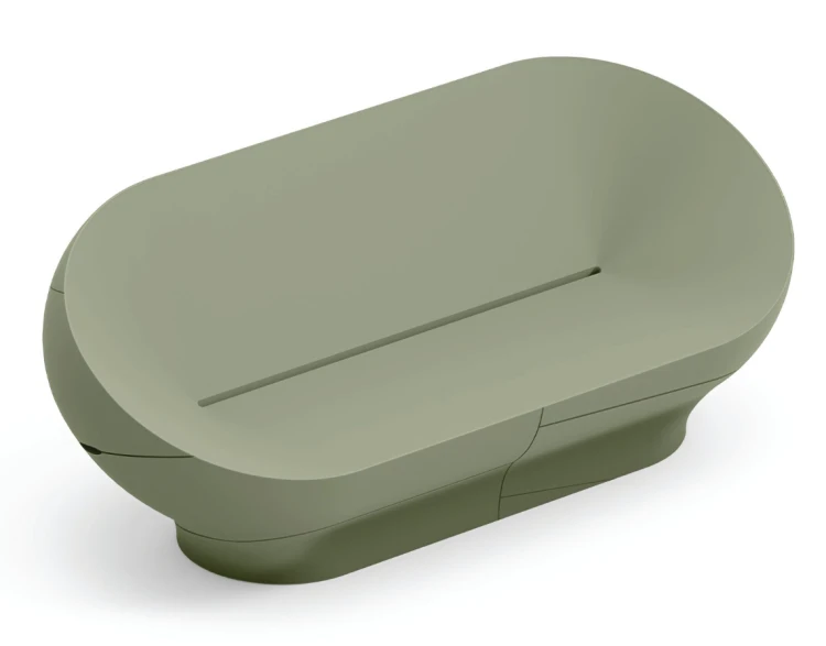 sofa Vera, sofa Lyxo Design, sofa z tworzywa, nowoczesna sofa, sofa tarasowa, sofa outdoorowa, sofa do ogródka restauracyjnego