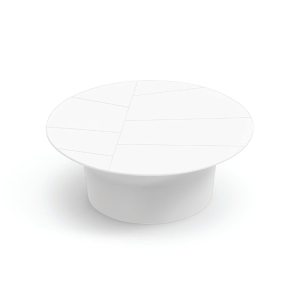 Stolik kawowy Vera biały PRL - Lyxo Design