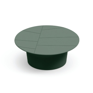 Stolik kawowy Vera ciemnozielony SMD - Lyxo Design