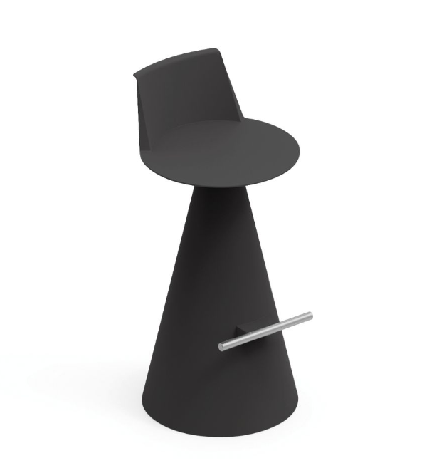 hoker Lira, hoker Lyxo Design, hoker z tworzywa, nowoczesny hoker, hoker tarasowy, hoker outdoorowy, hoker do ogródka restauracyjnego