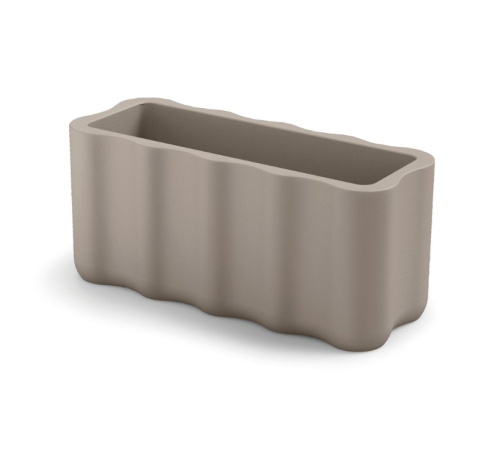 donica Nebula, donica Lyxo Design, donica z tworzywa, nowoczesna donica, donica na taras, donica balkonowa, włoski design, minimalizm