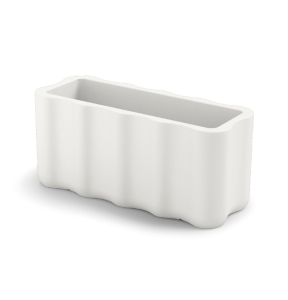 Donica Nebula 89x40cm biały PRL - Lyxo Design