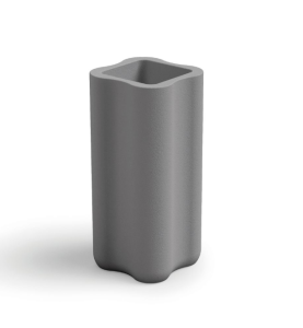 Donica Nebula 35x78cm szary FER - Lyxo Design