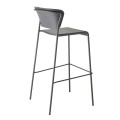 Hoker Lisa h 75 Technopolymer Scab Design czarny elegancja prostota pastele komfort wysoka jakość