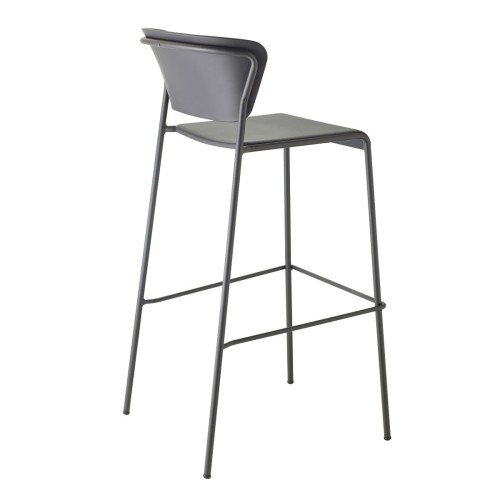 Hoker Lisa h 75 Technopolymer Scab Design czarny elegancja prostota pastele komfort wysoka jakość